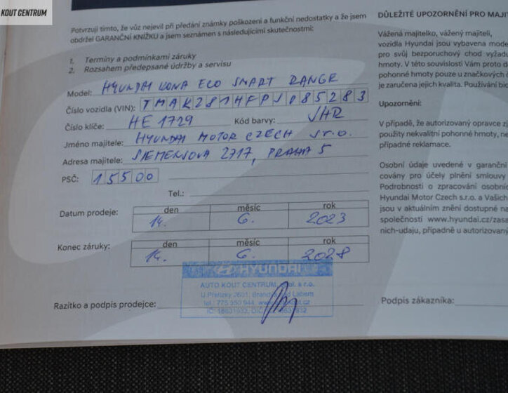 Hyundai Kona SUV 0,0 100 kw