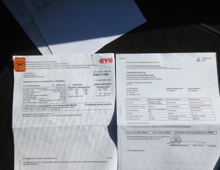 BMW Řada 3 Kombi 2,5 l 160 kw