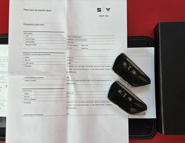 Cupra Formentor SUV / Terénní 1,5 l 110 kw
