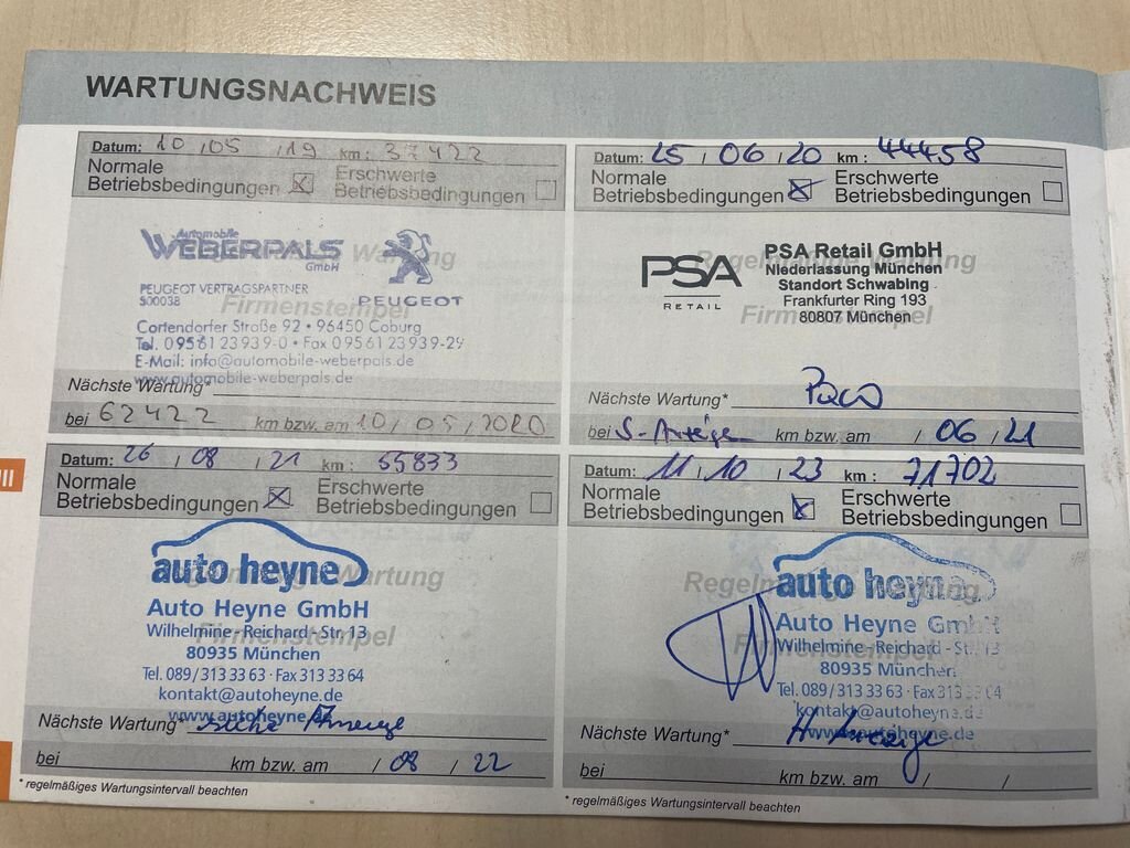 Peugeot 308 Kombi 1,2 l 96 kw