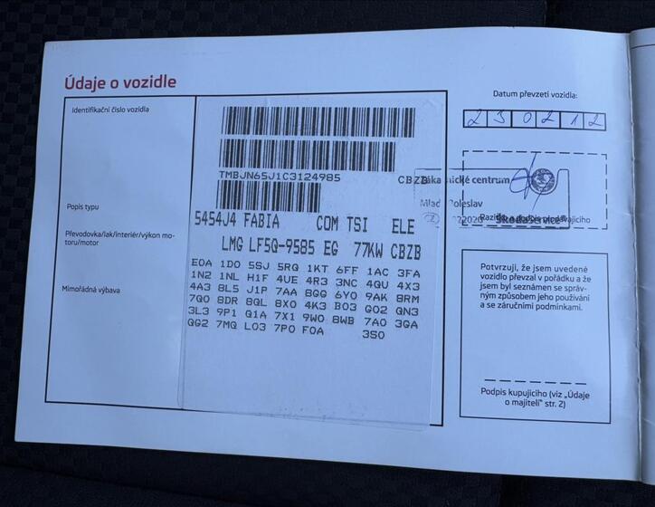 Škoda Fabia 40