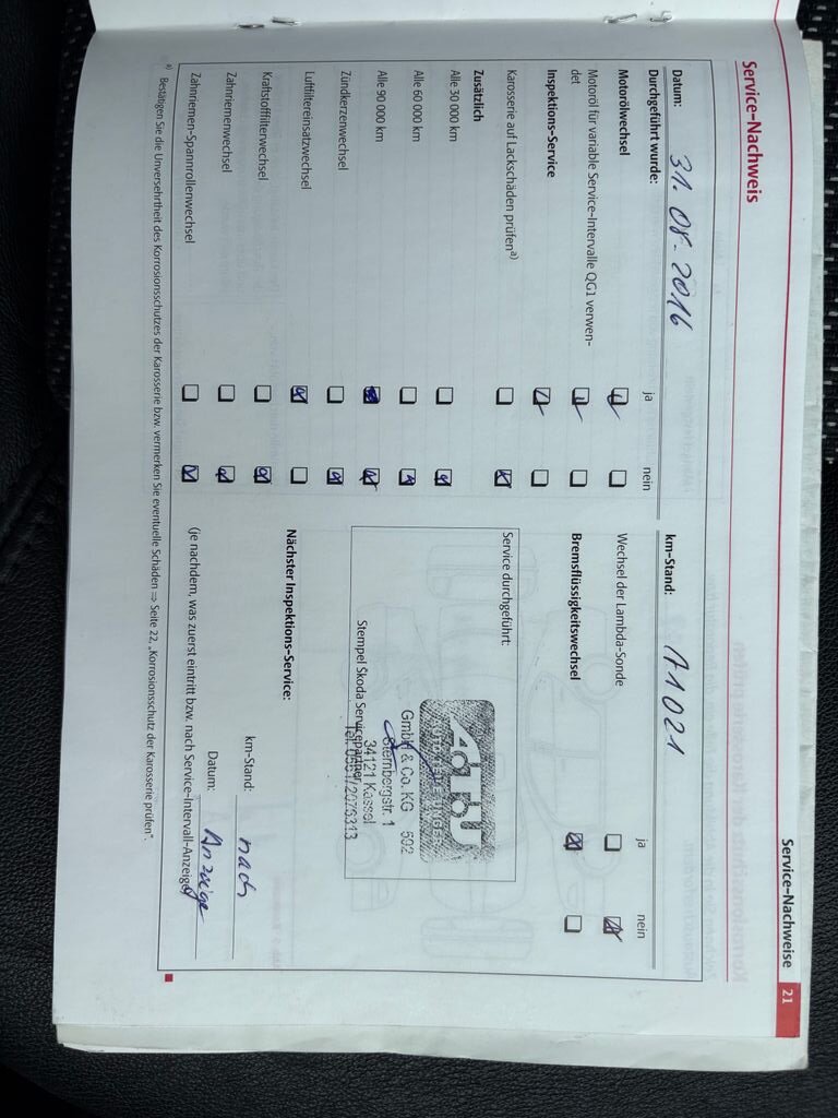 Škoda Octavia Kombi 1,4 l 90 kw