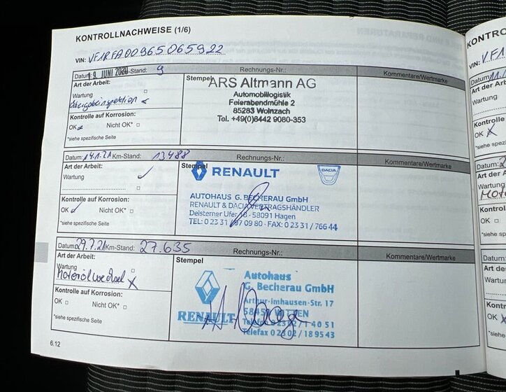 Renault Grand Scénic MPV 1,7 l 88 kw