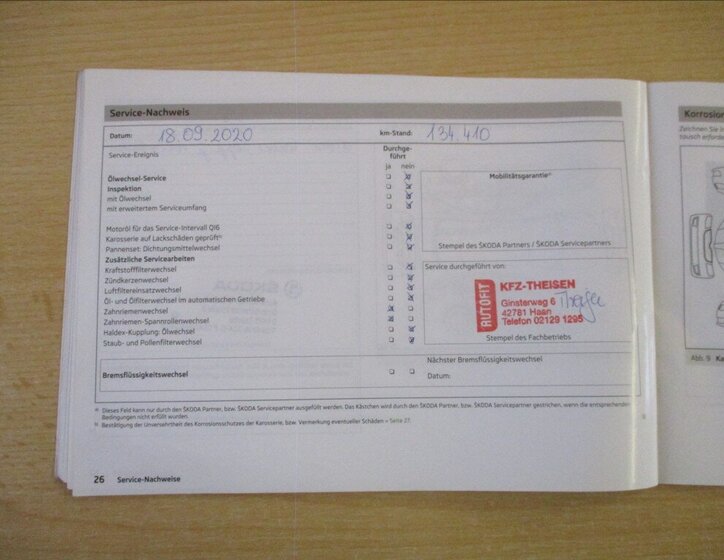 Škoda Octavia Kombi 2,0 l 110 kw