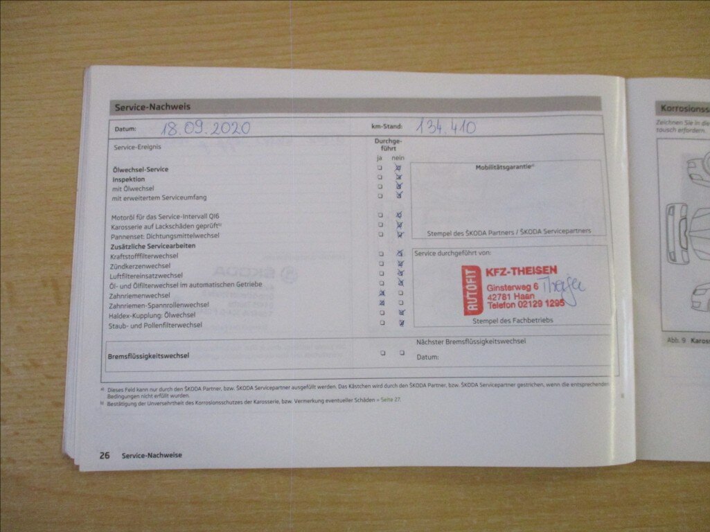 Škoda Octavia Kombi 2,0 l 110 kw