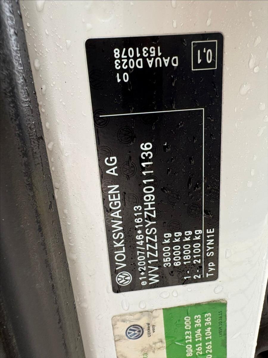 Volkswagen Crafter Ostatní 2,0 l 103 kw