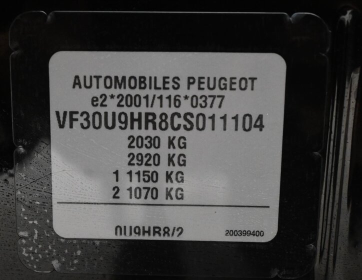 Peugeot 3008 MPV 1,6 l 82 kw