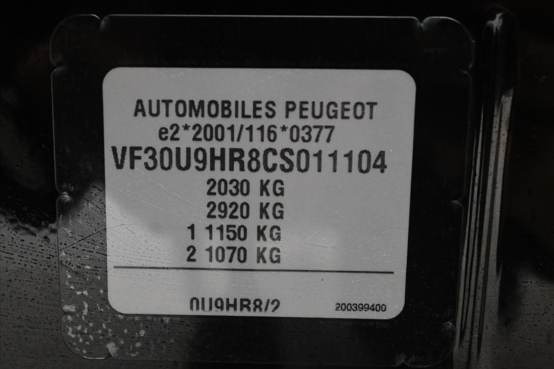 Peugeot 3008 MPV 1,6 l 82 kw