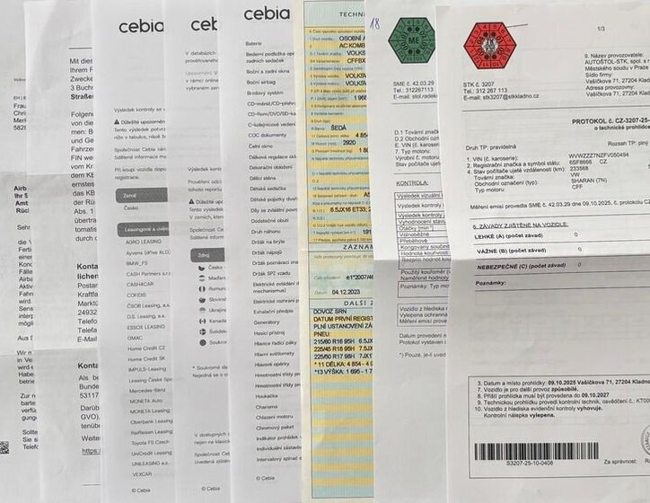 Volkswagen Sharan MPV 2,0 l 103 kw