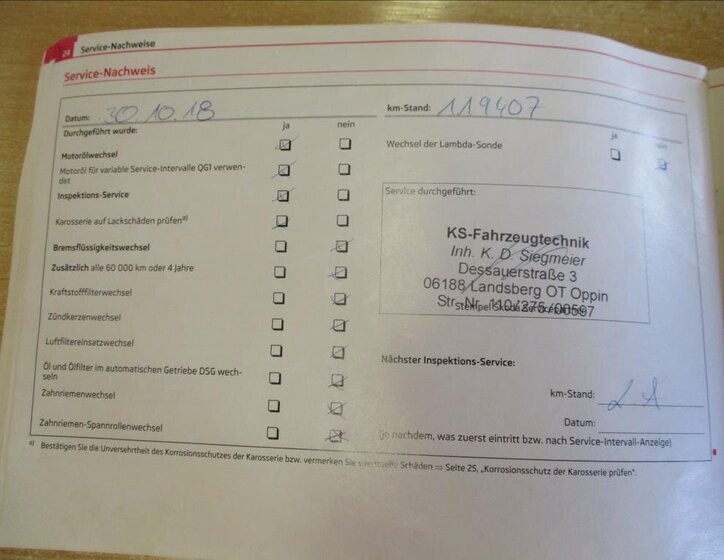 Škoda Fabia Kombi 1,2 l 63 kw