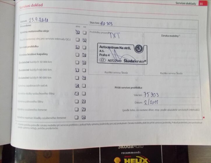 Škoda Fabia Hatchback 1,2 l 51 kw