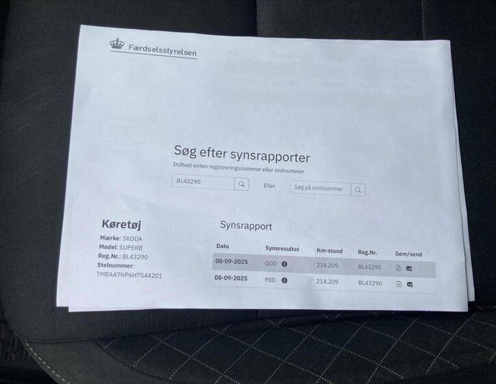 Škoda Superb Sedan 1,4 l 92 kw