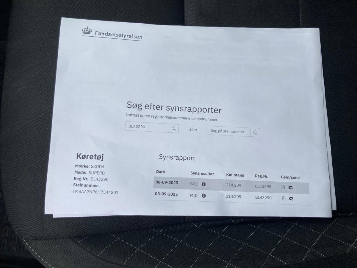 Škoda Superb Sedan 1,4 l 92 kw