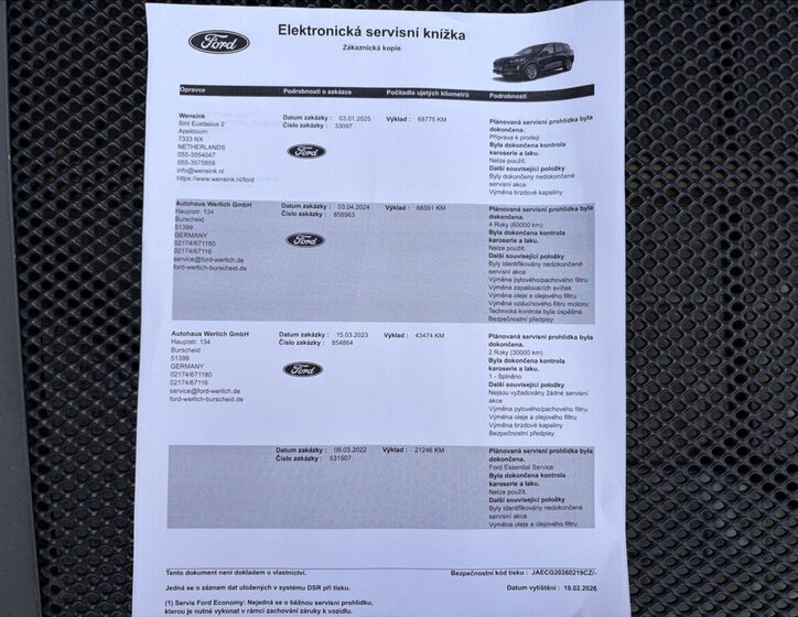 Ford Kuga SUV / Terénní 2,5 l 165 kw