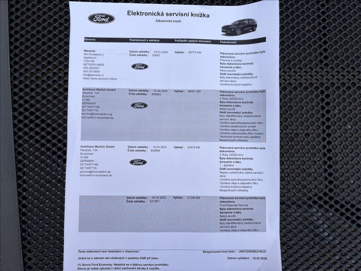 Ford Kuga SUV / Terénní 2,5 l 165 kw