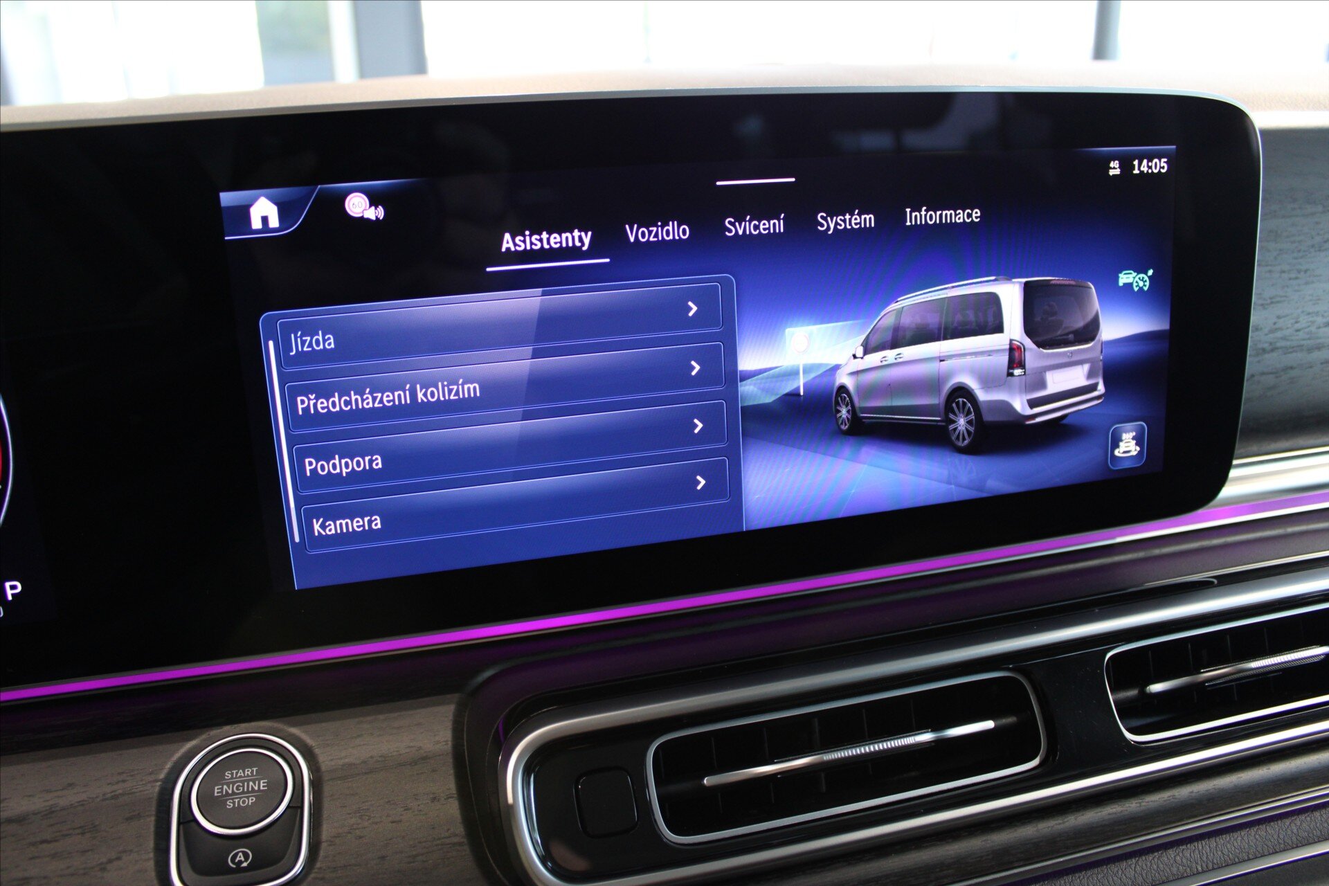 Mercedes-Benz Třídy V MPV 2,0 l 140 kw