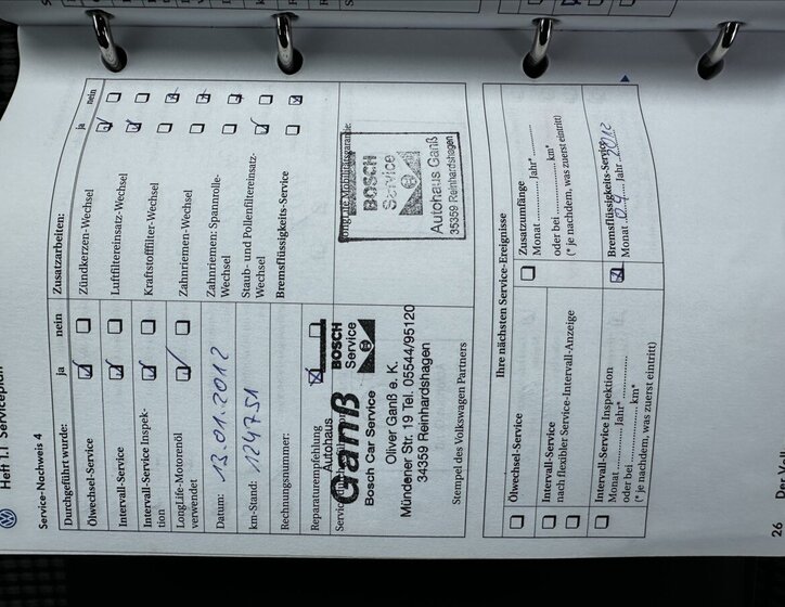 Volkswagen Touran MPV 2,0 l 110 kw