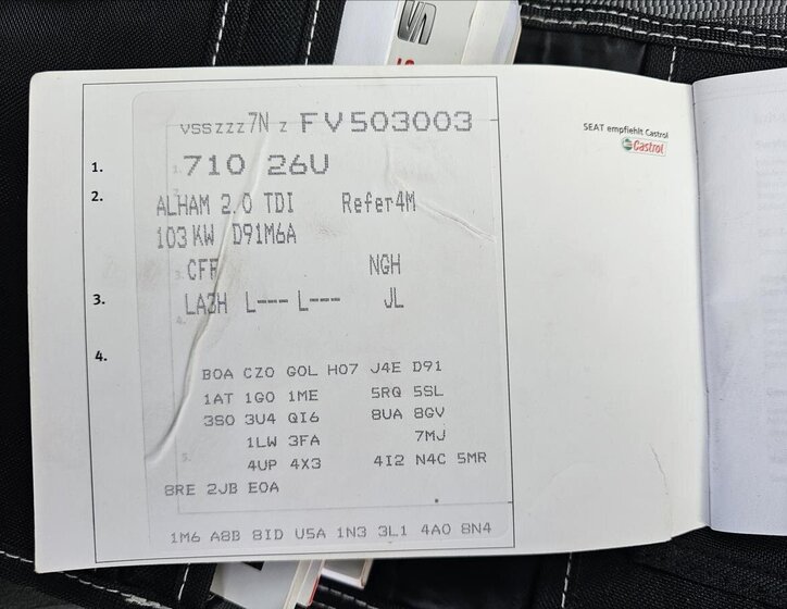 Seat Alhambra Kombi 2,0 l 103 kw