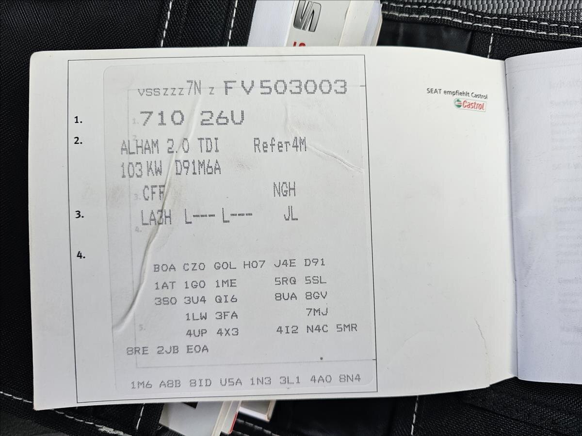 Seat Alhambra Kombi 2,0 l 103 kw