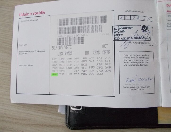 Škoda Yeti SUV / Terénní 1,2 l 77 kw