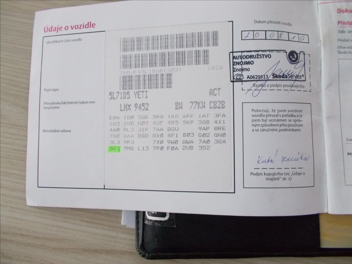 Škoda Yeti SUV / Terénní 1,2 l 77 kw