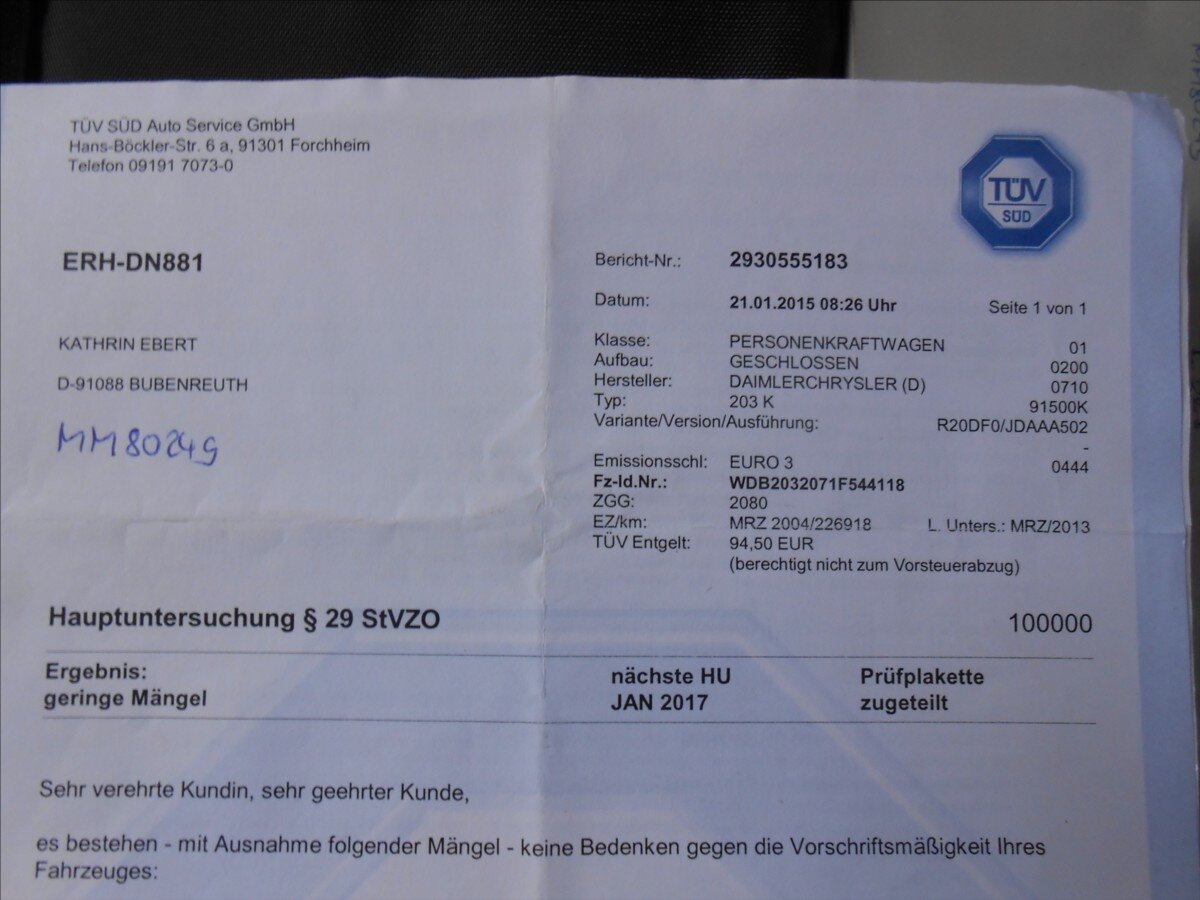 Mercedes-Benz Třídy C Kombi 2,1 l 90 kw