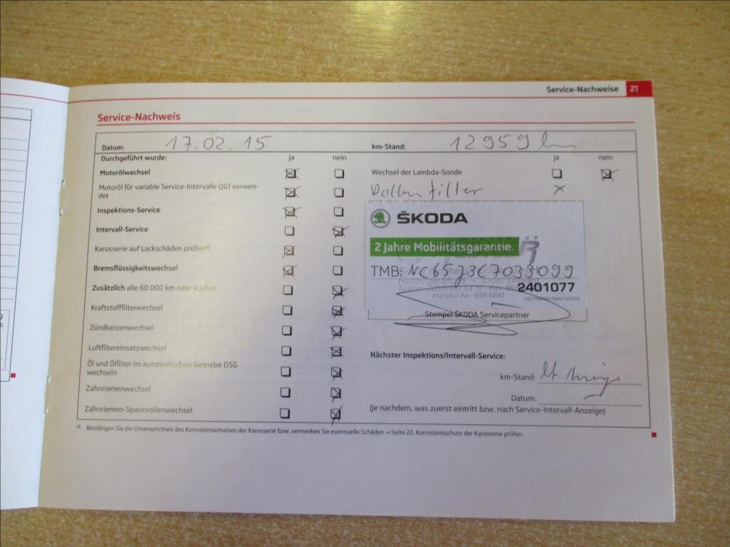 Škoda Roomster Kombi 1,4 l 63 kw