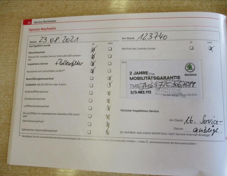 Škoda Fabia Kombi 1,2 l 63 kw