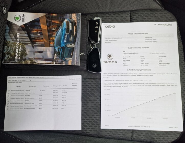 Škoda Octavia Kombi 2,0 l 85 kw