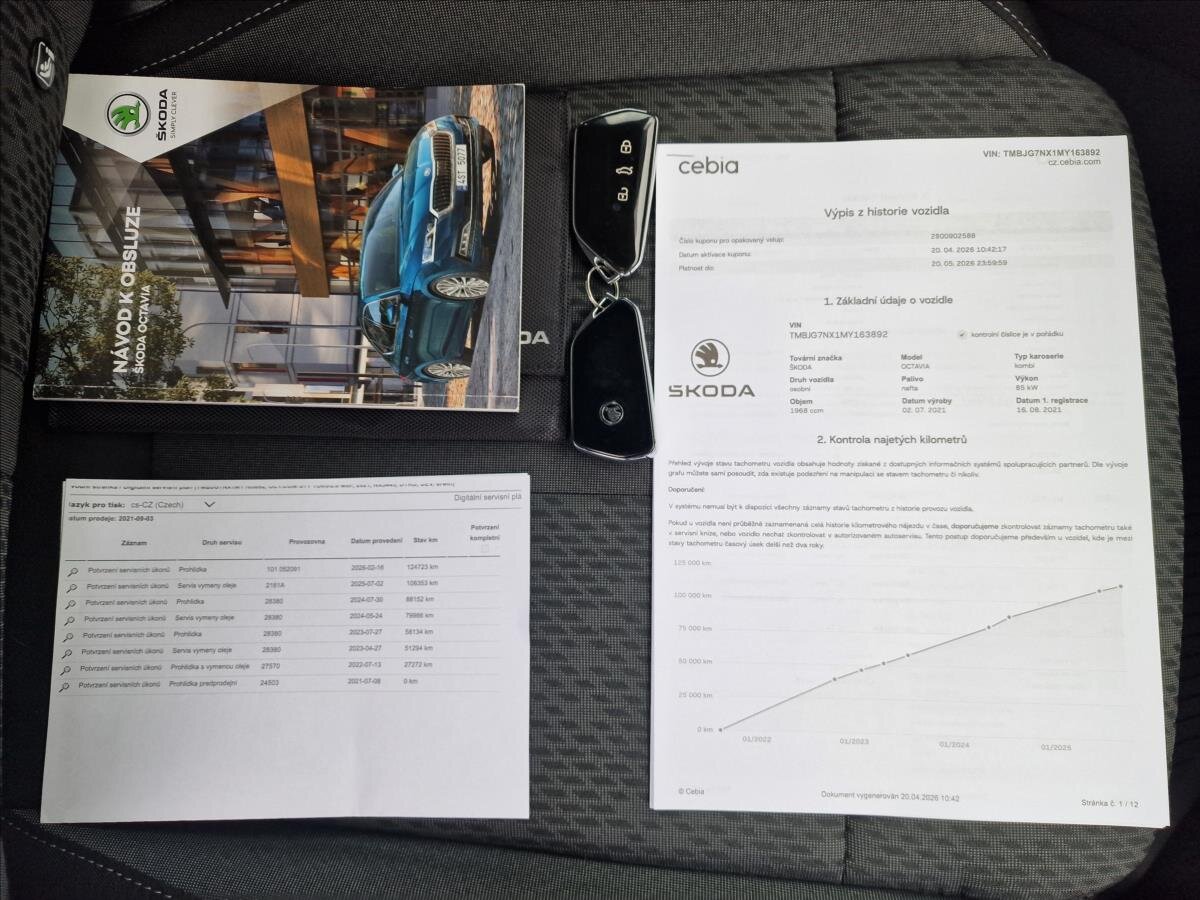 Škoda Octavia Kombi 2,0 l 85 kw