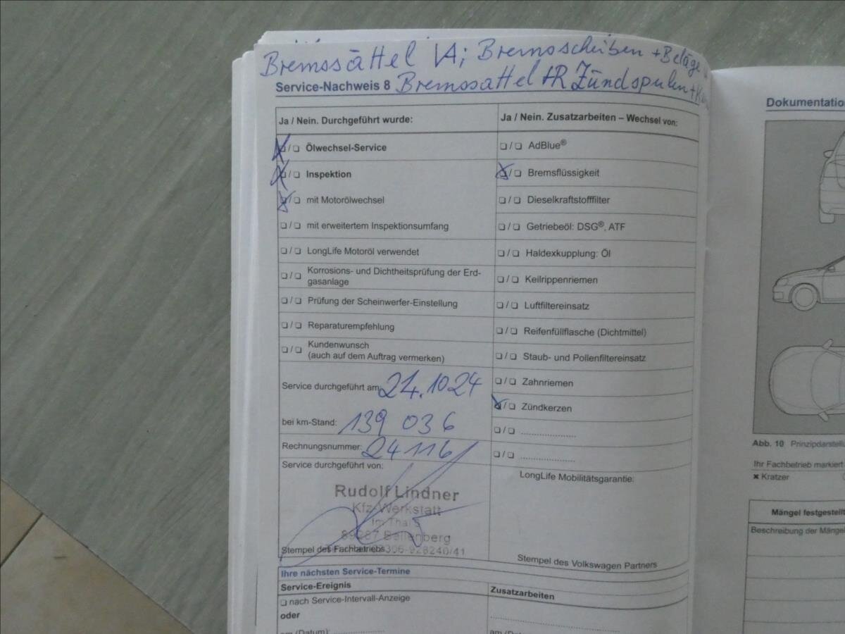 Volkswagen Touran MPV 1,4 l 103 kw