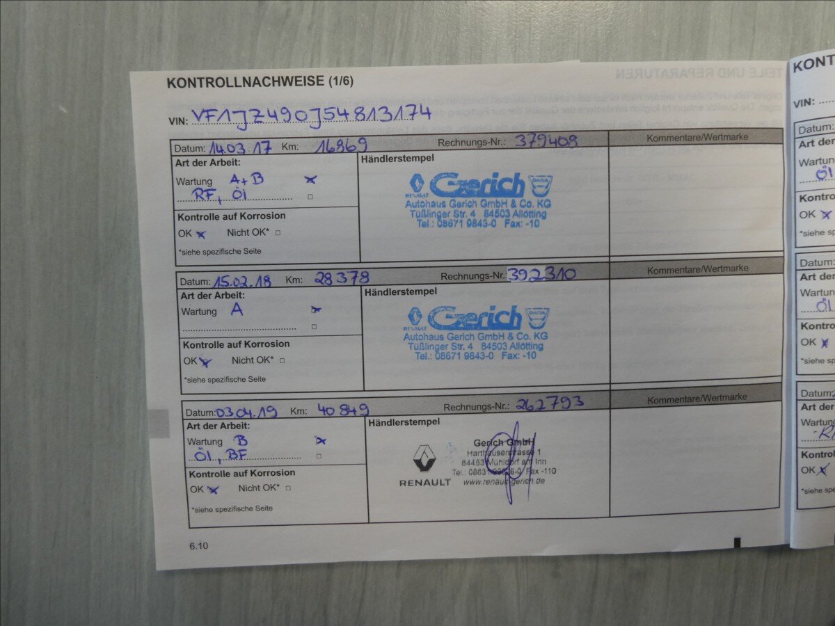 Renault Scénic MPV 1,5 l 81 kw