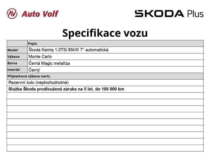 Škoda Fabia Hatchback 1,0 l 85 kw