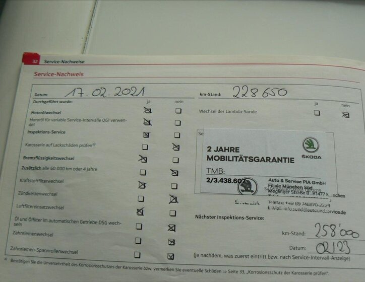 Škoda Octavia Kombi 1,6 l 77 kw