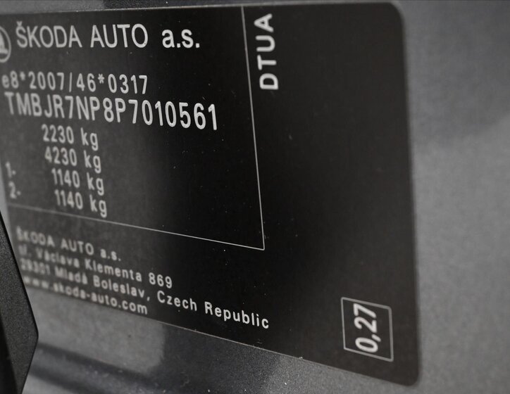 Škoda Superb Kombi 2,0 l 147 kw