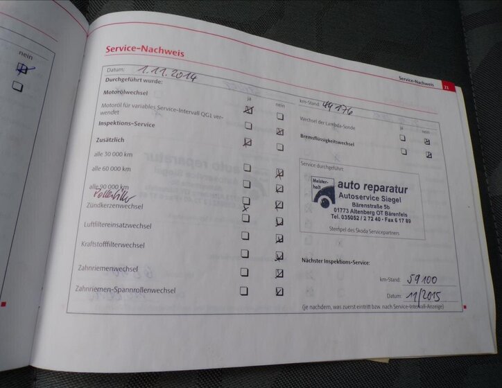 Škoda Fabia Hatchback 1,2 l 51 kw