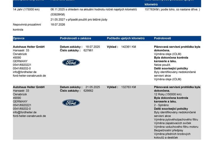 Ford S-MAX MPV 2,5 l 140 kw
