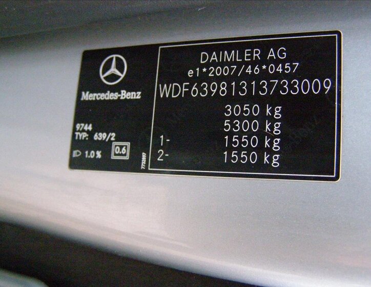 Mercedes-Benz Viano Kombi 3,0 l 165 kw