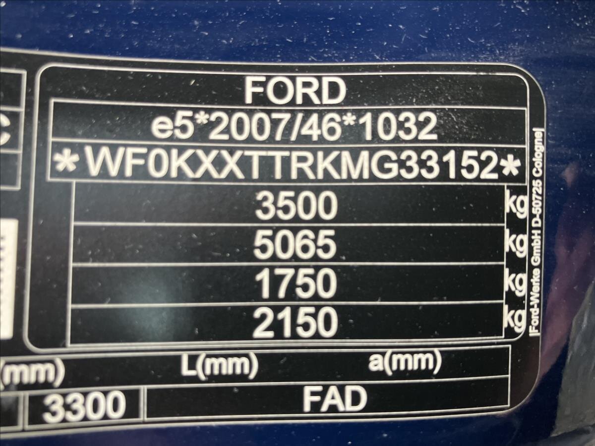 Ford Transit Ostatní 2,0 l 95 kw