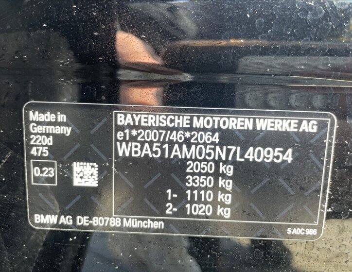 BMW Řada 2 Sedan / Limuzína 2,0 l 140 kw