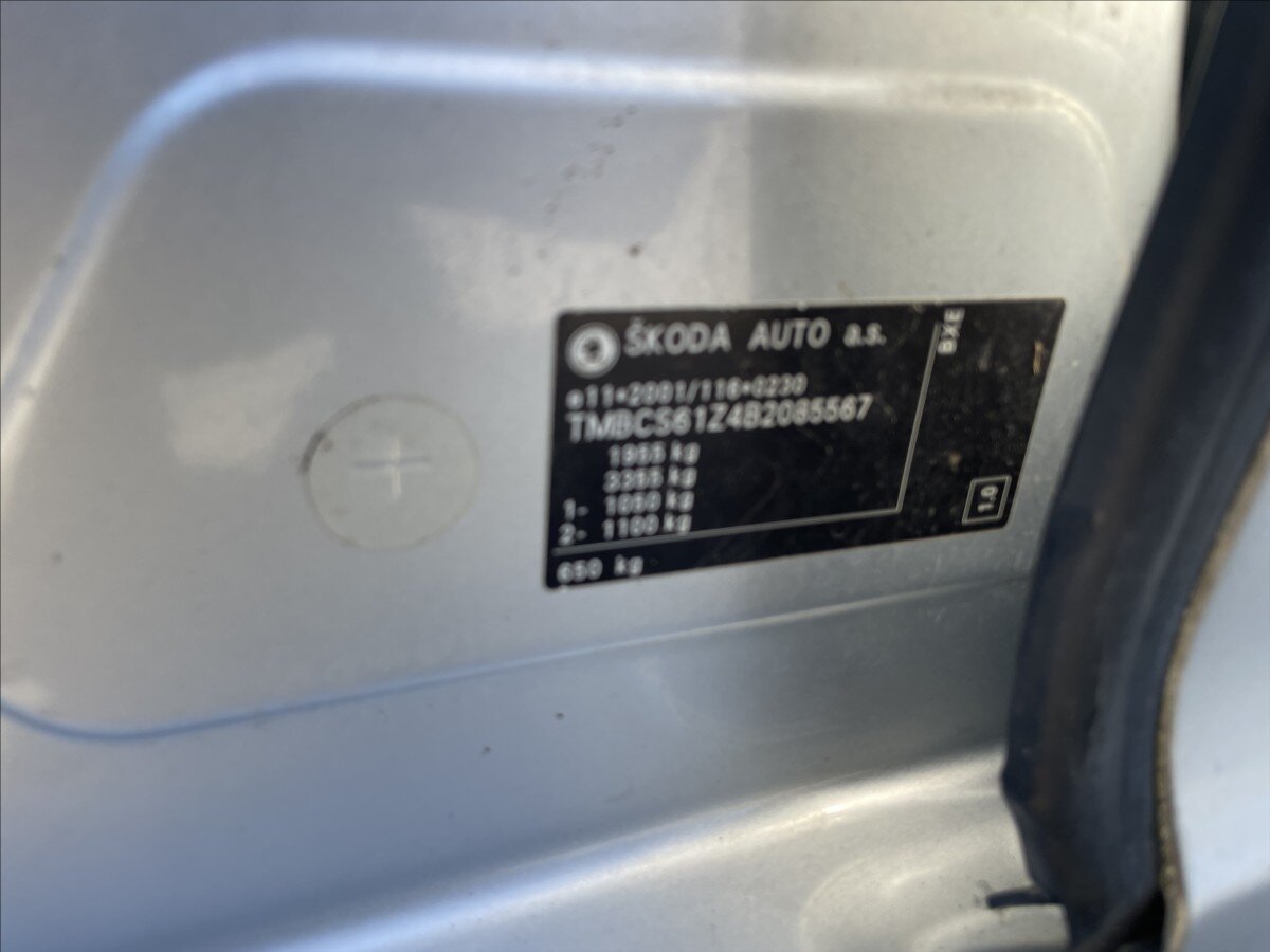 Škoda Octavia Sedan / Limuzína 1,9 l 77 kw