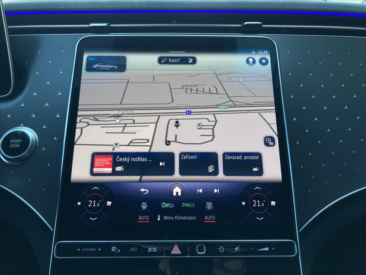 Mercedes-Benz EQE Sedan / Limuzína 0,0 215 kw