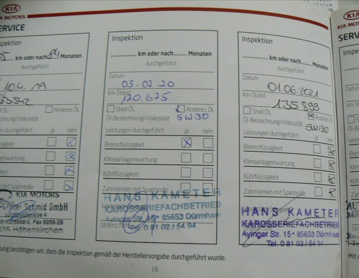 KIA Carens Hatchback 1,6 l 94 kw