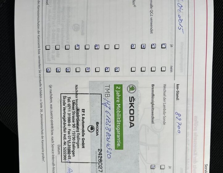 Škoda Octavia Kombi 1,4 l 90 kw