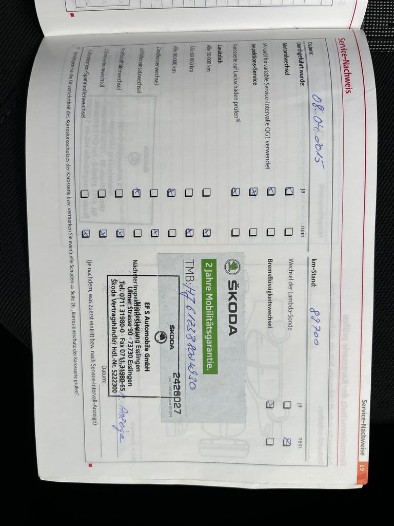 Škoda Octavia Kombi 1,4 l 90 kw