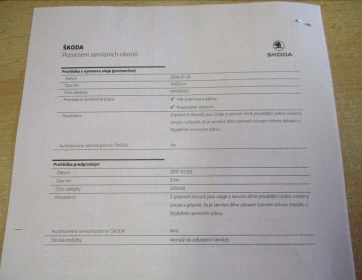 Škoda Superb Liftback 2,0 l 110 kw