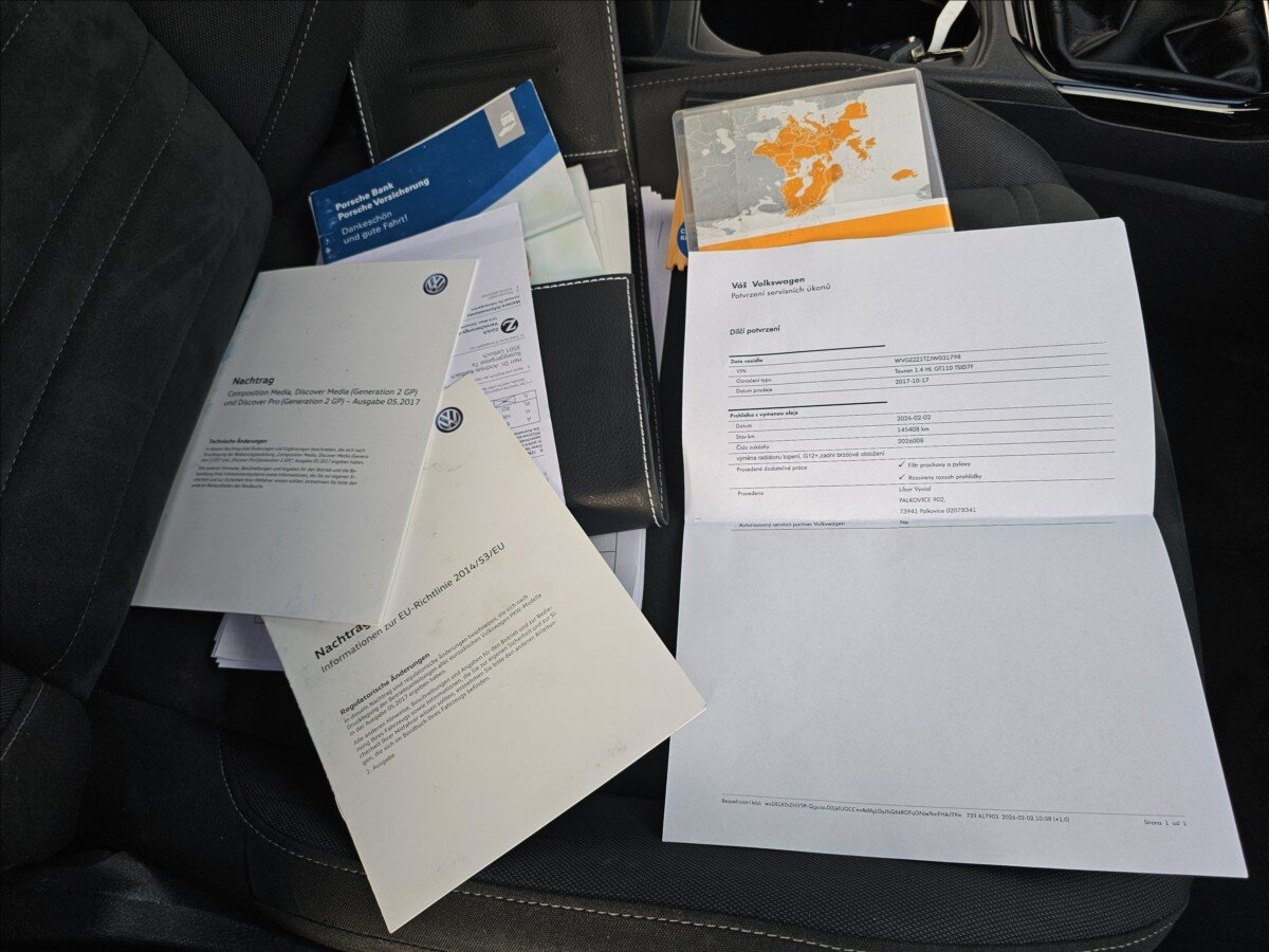 Volkswagen Touran Kombi 1,4 l 110 kw