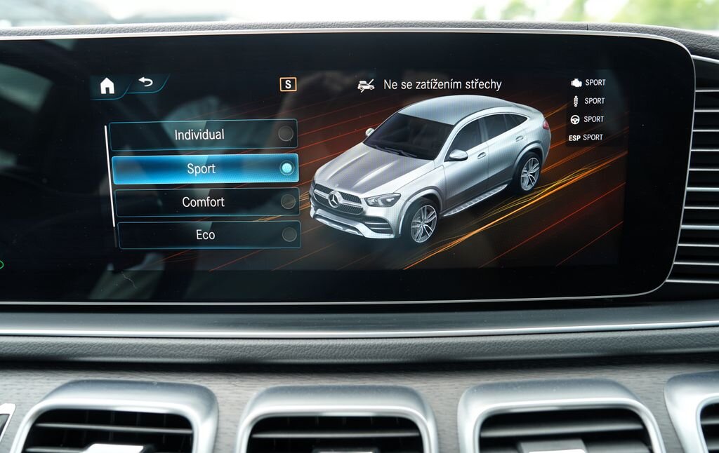 Mercedes-Benz GLE Kupé 2,9 l 243 kw