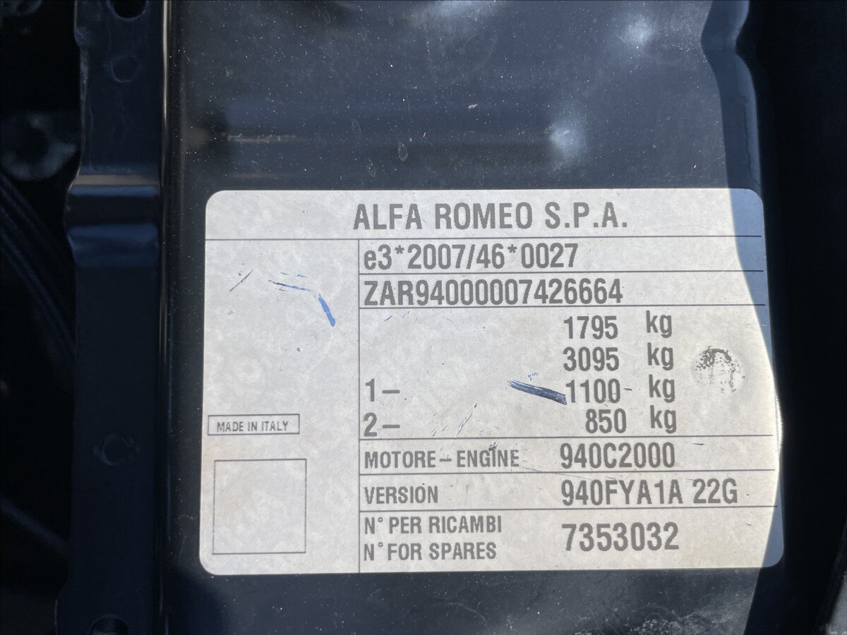 Alfa Romeo Giulietta Kombi 1,4 l 110 kw