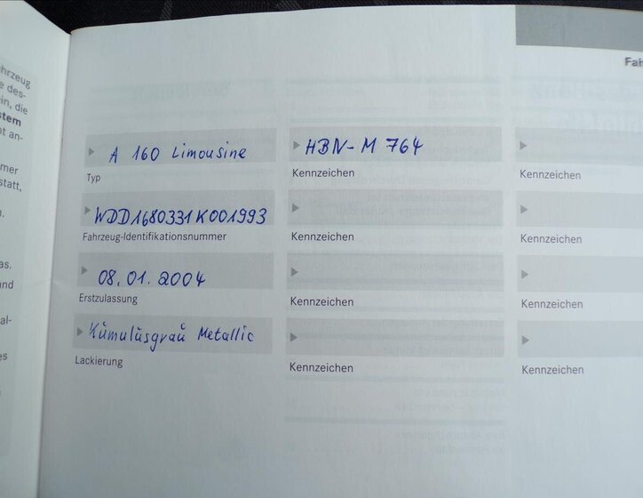 Mercedes-Benz Třídy A 22